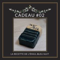 recette d'émail bleu