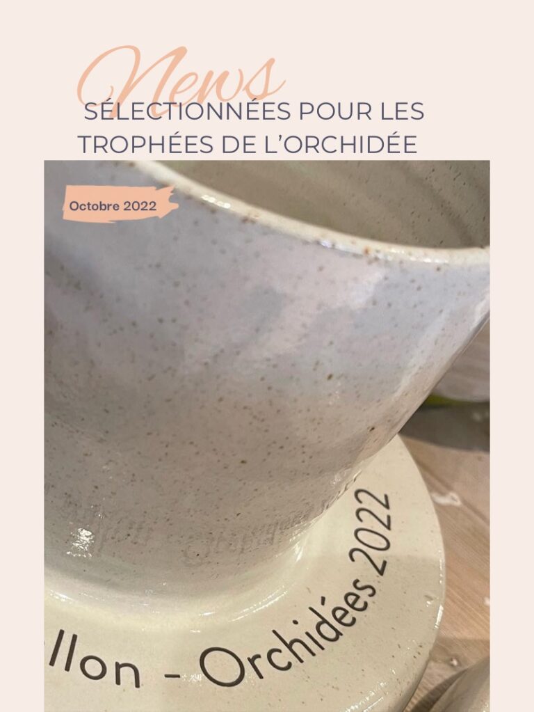 Trophée en céramique