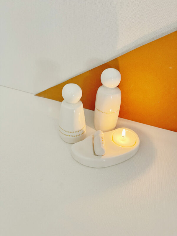 Crèche illuminée