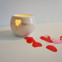 Bougie saint valentin