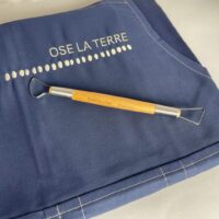 Pack: tablier bleu et mirette