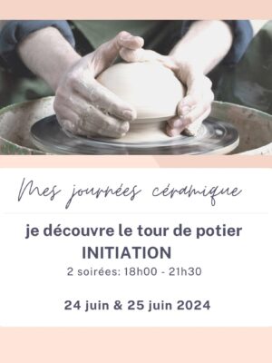 Initiation tour de potier