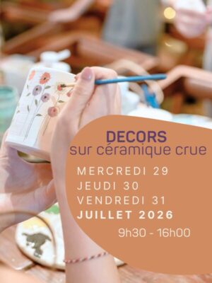 Stage décors sur cru