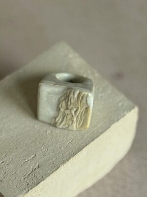 Bague en grès émaillé