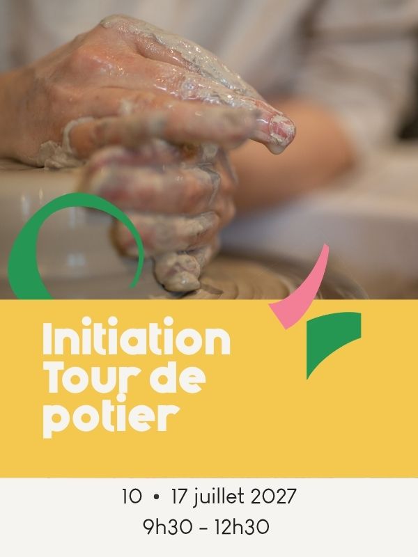 Découvrir le tour - initiation céramique